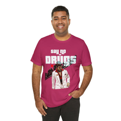 Unisex T-shirt Say No To Drugs Scarface 2