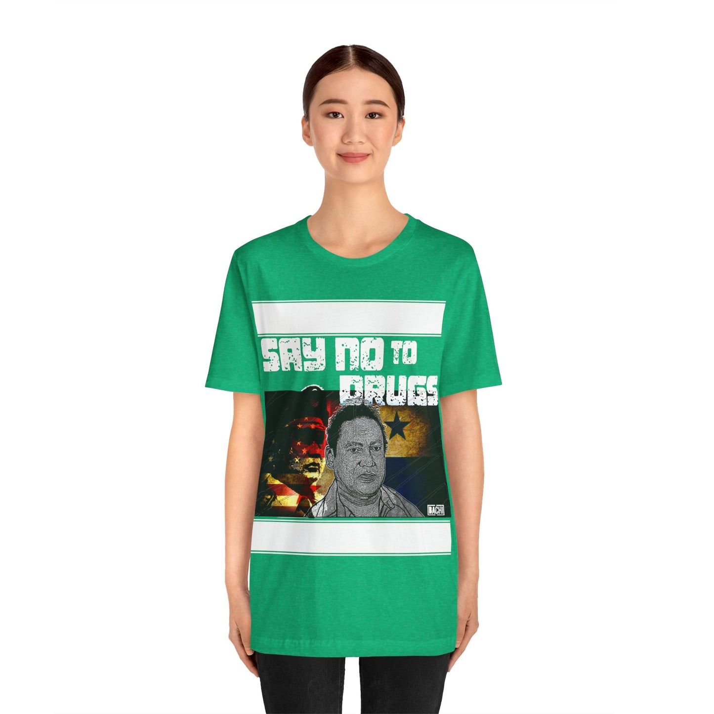 Unisex T-Shirt Manuel Noriega Say No To Drugs