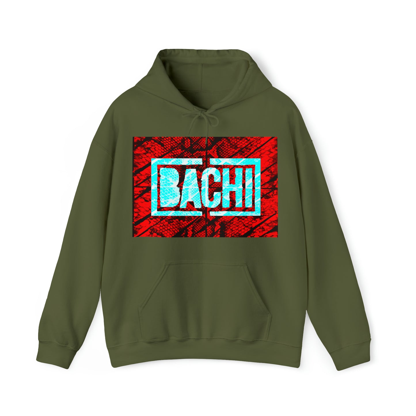 Unisex Sweatshirt Bachi Snake Skin Print