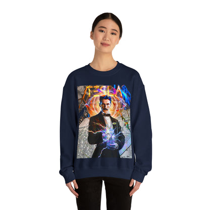 Unisex Crewneck Sweatshirt Nikola Tesla