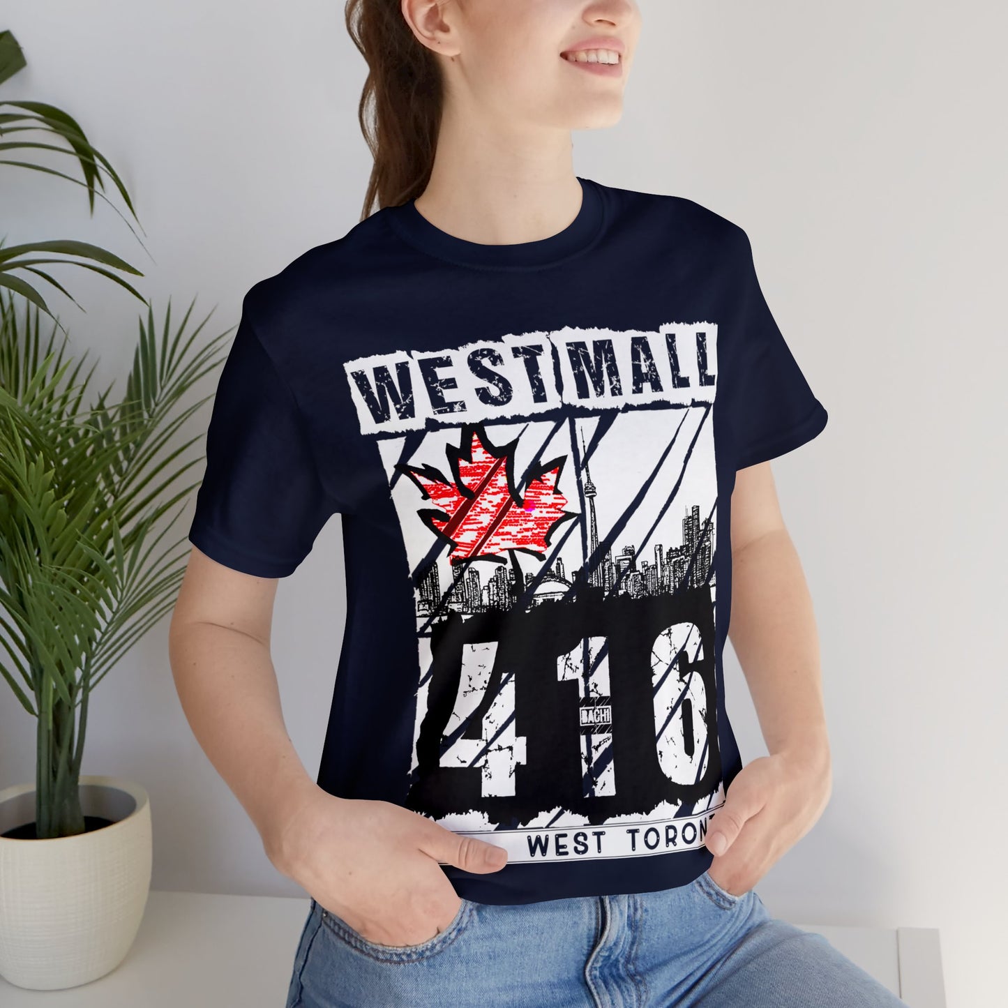 Unisex T-shirt Rep Your City  The West Mall