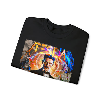 Unisex Crewneck Sweatshirt Nikola Tesla