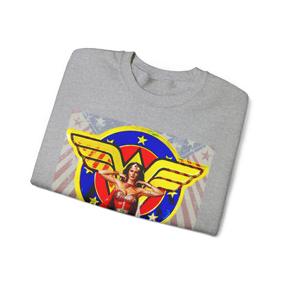 Unisex Crewneck Sweatshirt Wonder Woman Classic