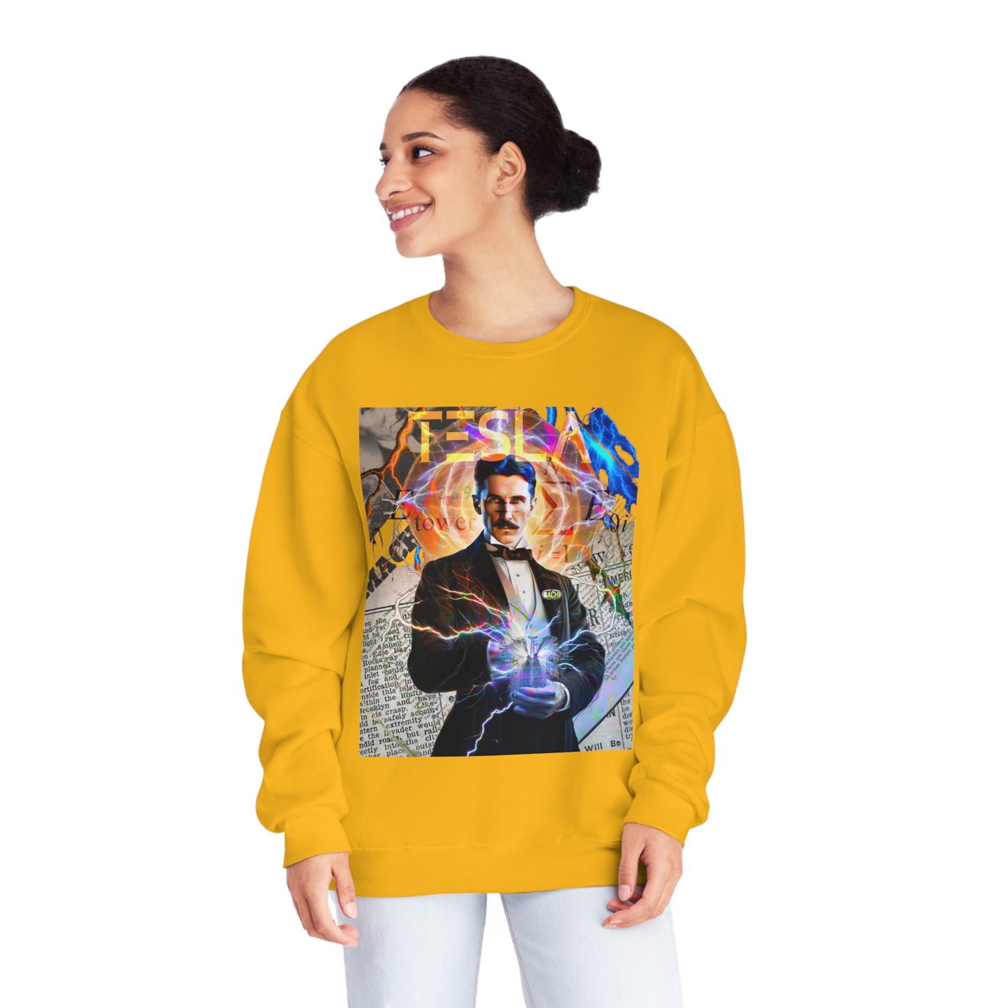 Unisex Sweatshirt Nikola Tesla Energy