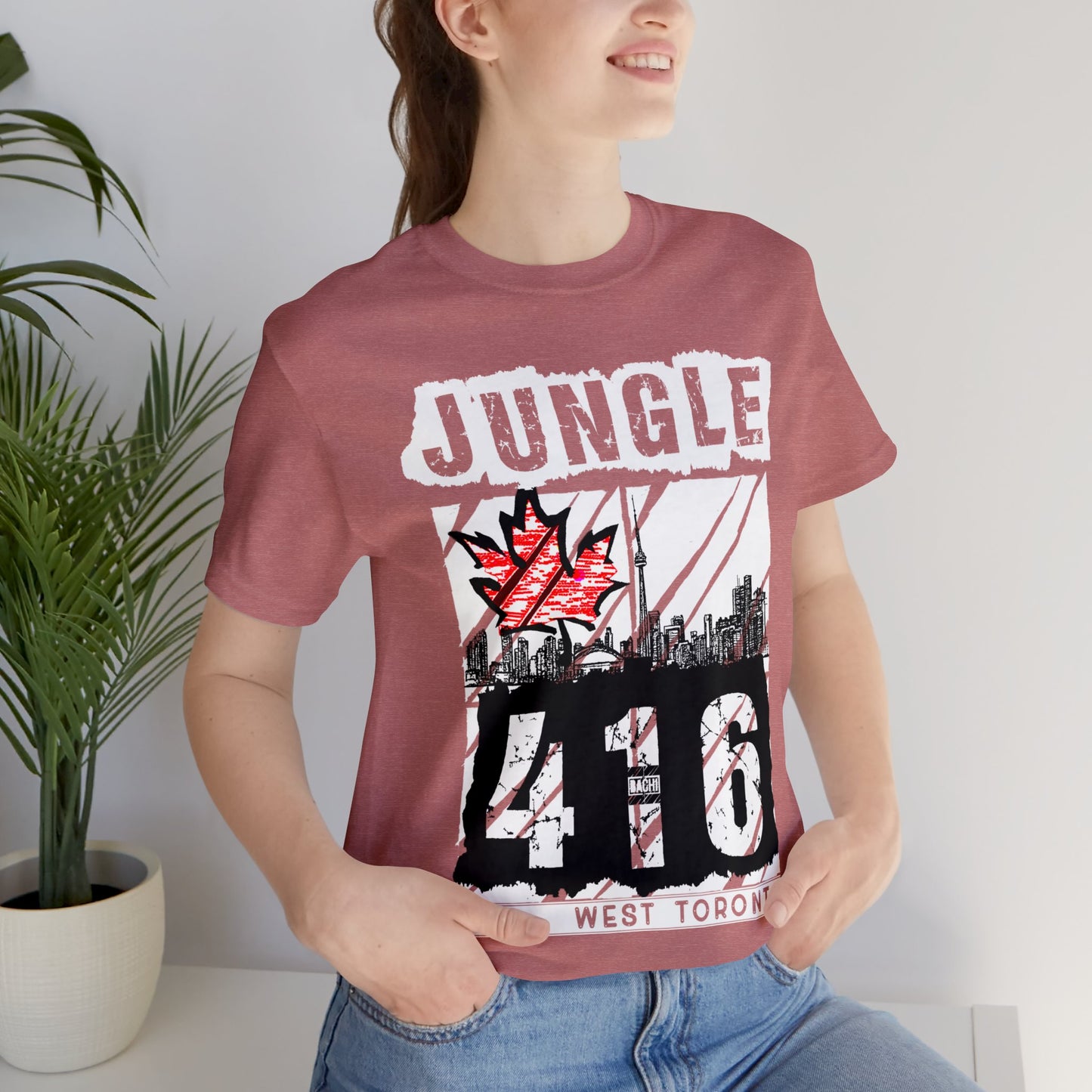 Unisex T-shirt Rep Your City Jungle