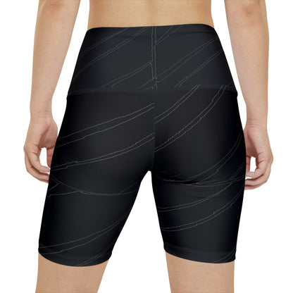 Women's Workout Shorts (AOP) Bachi