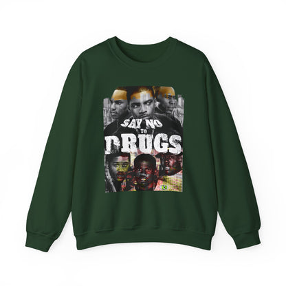 Unisex Crewneck Sweatshirt Paid in Full Say No To Drugs