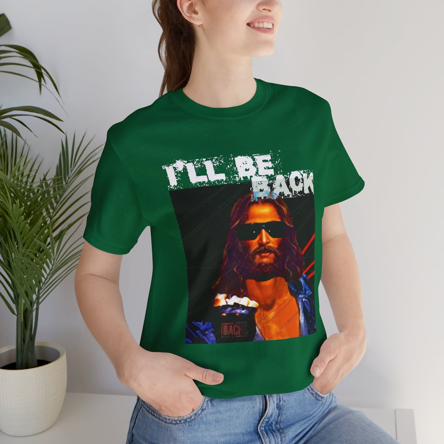 Unisex T-shirt Bachi Terminator Jesus