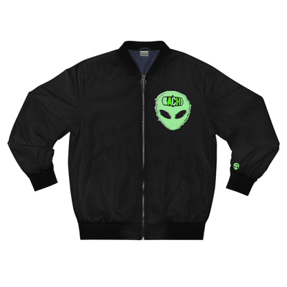 Men's Bomber Jacket (AOP) Bachi Alien