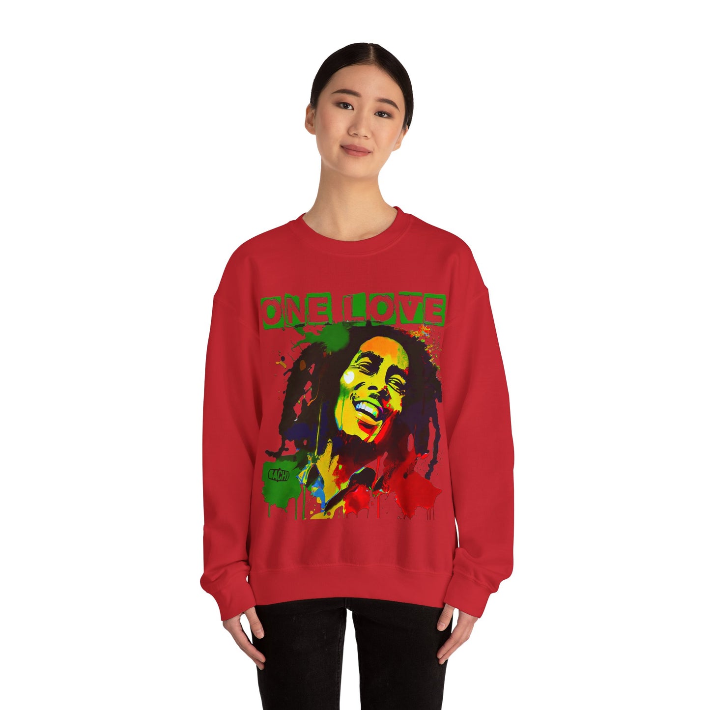 Unisex Sweatshirt Bob Marley One Love