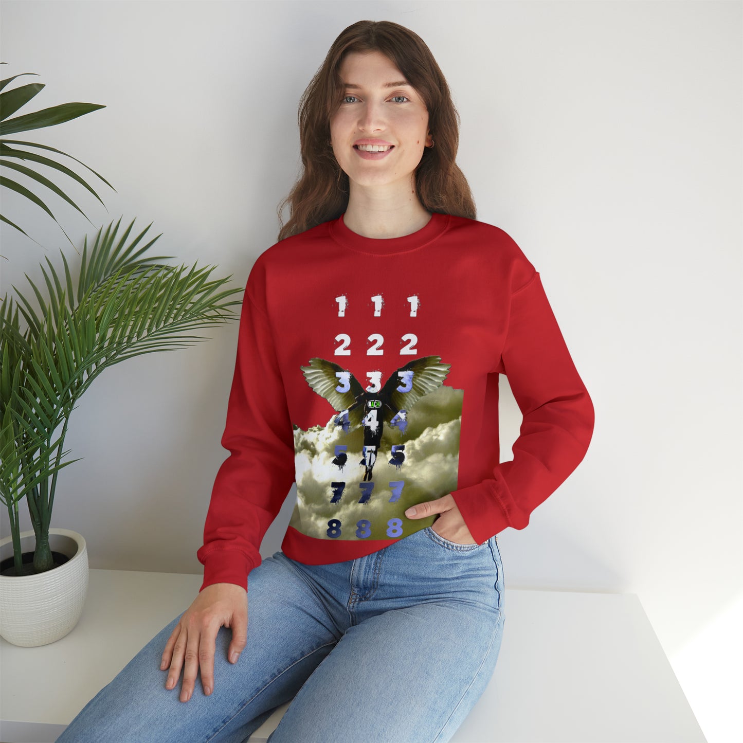 Unisex  Crewneck Sweatshirt Angel Numbers