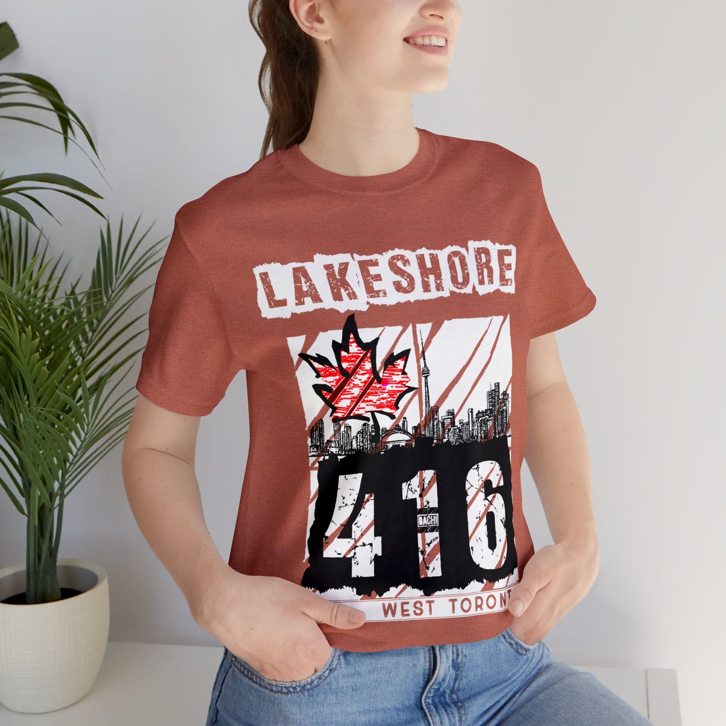 Unisex T-shirt Rep Your City Lakeshore