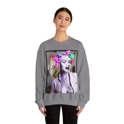 Unisex Sweatshirt Marilyn Monroe Rollers