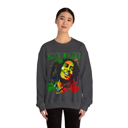 Unisex Sweatshirt Bob Marley One Love