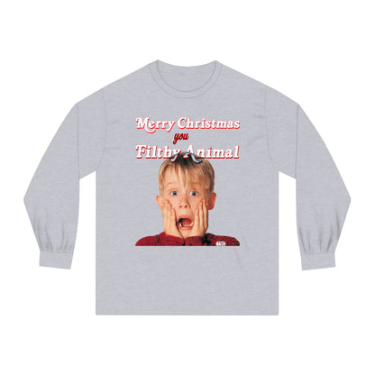 Unisex Long Sleeve Ugly Holiday T-shirt