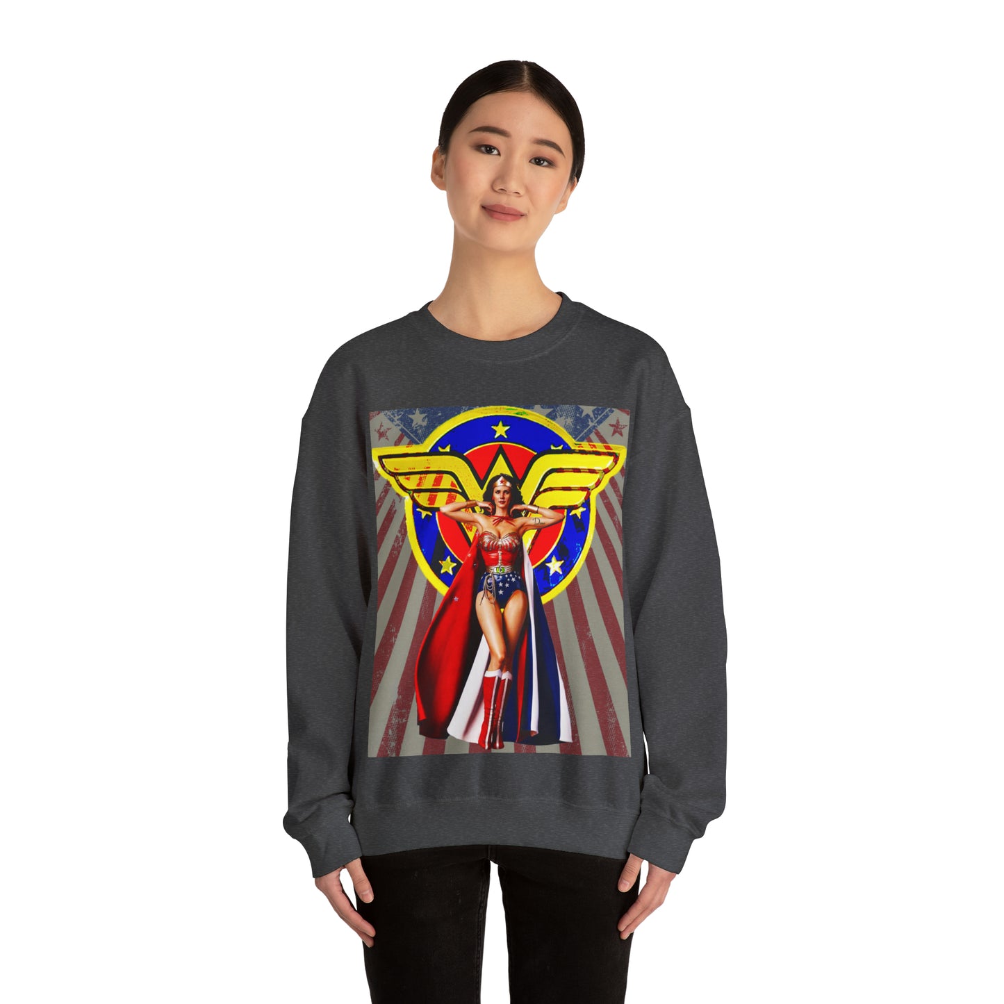 Unisex Crewneck Sweatshirt Wonder Woman Classic