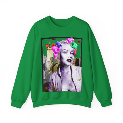 Unisex Sweatshirt Marilyn Monroe Rollers