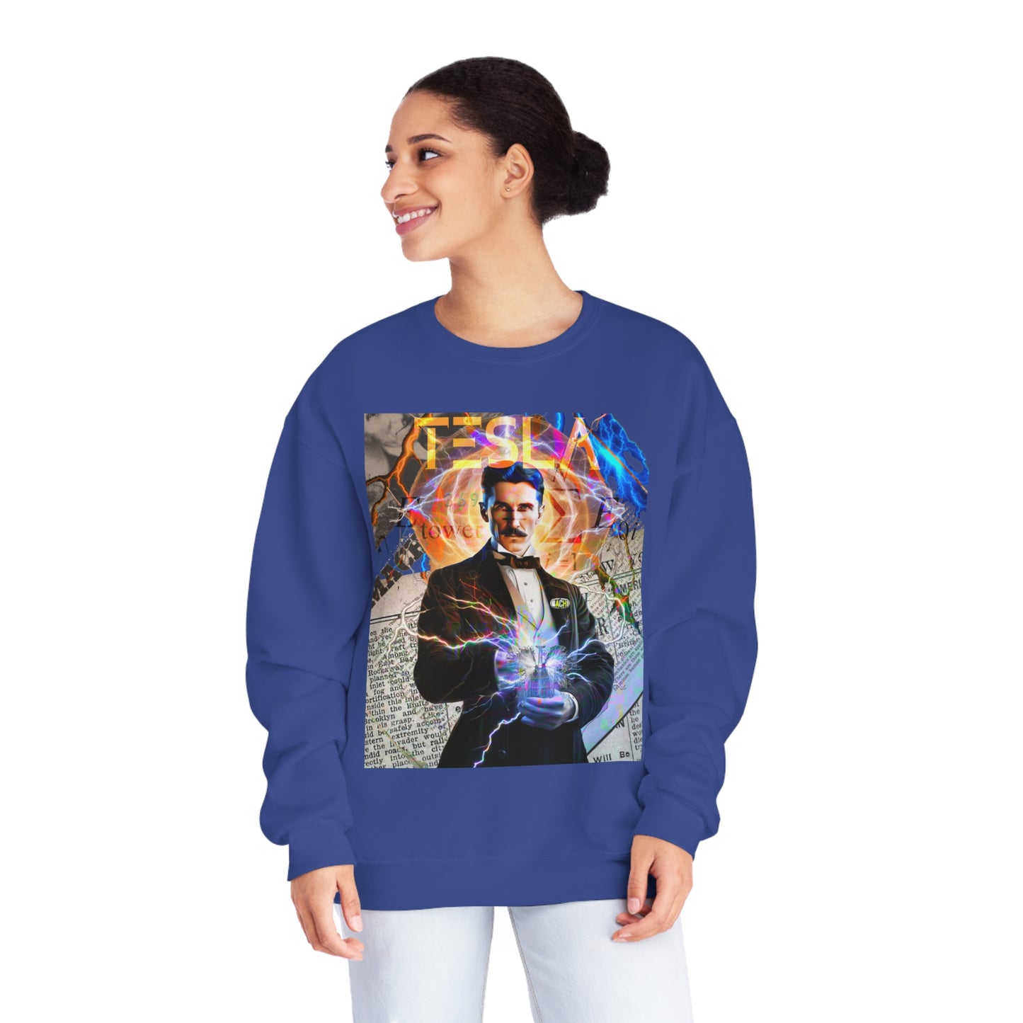 Unisex Sweatshirt Nikola Tesla Energy