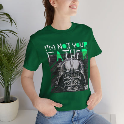 Unisex T-shirt Bachi Not Your Father Darth Vader