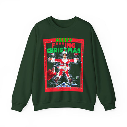 Unisex Sweatshirt Merry F***ing Christmas Chevy Chase