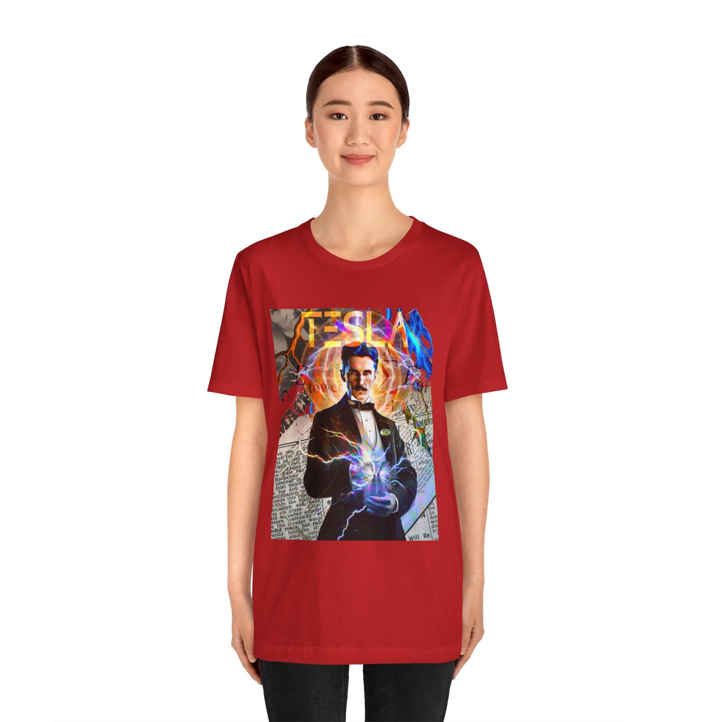 Unisex T-shirt Nikola Tesla Energy