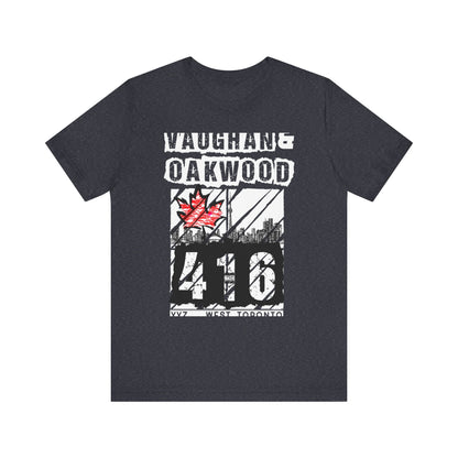 Unisex T-shirt Rep Your City Vaughan & Oakwood