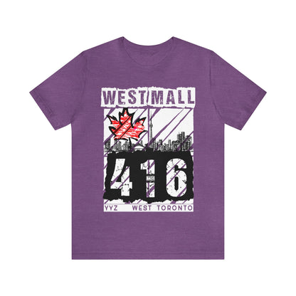 Unisex T-shirt Rep Your City  The West Mall