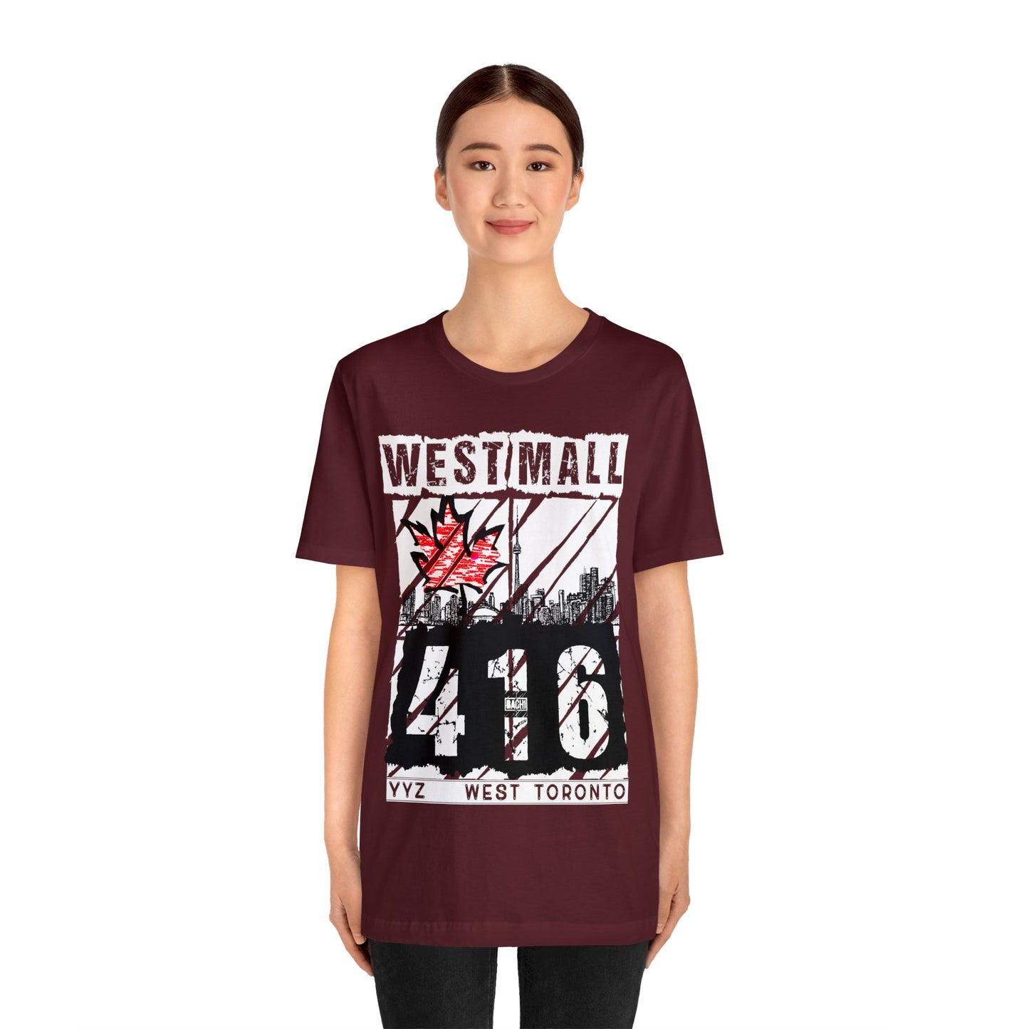 Unisex T-shirt Rep Your City  The West Mall