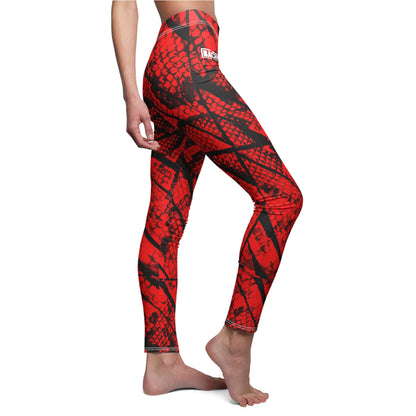 Women's Casual Leggings Bachi Snake skin Invasion