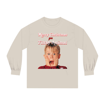 Unisex Long Sleeve Ugly Holiday T-shirt