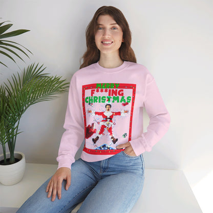 Unisex Sweatshirt Merry F***ing Christmas Chevy Chase