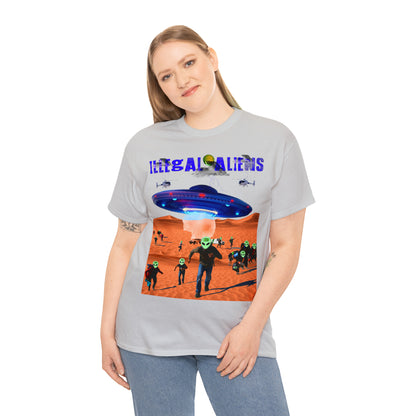 Unisex T-Shirt Illegal Aliens Alien Invasion