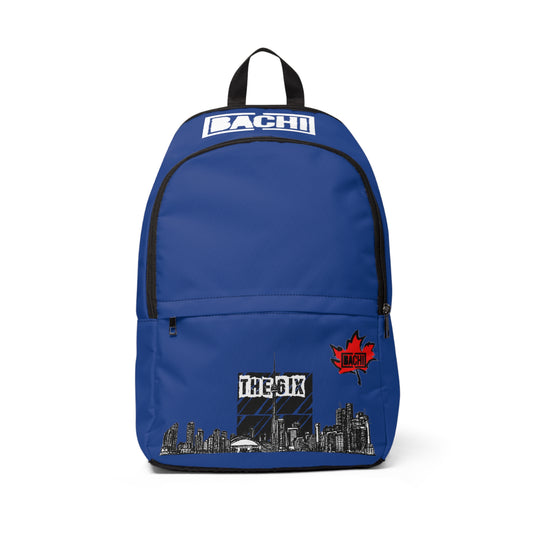 Unisex Backpack Bachi Drip 6ix Skyline Blue