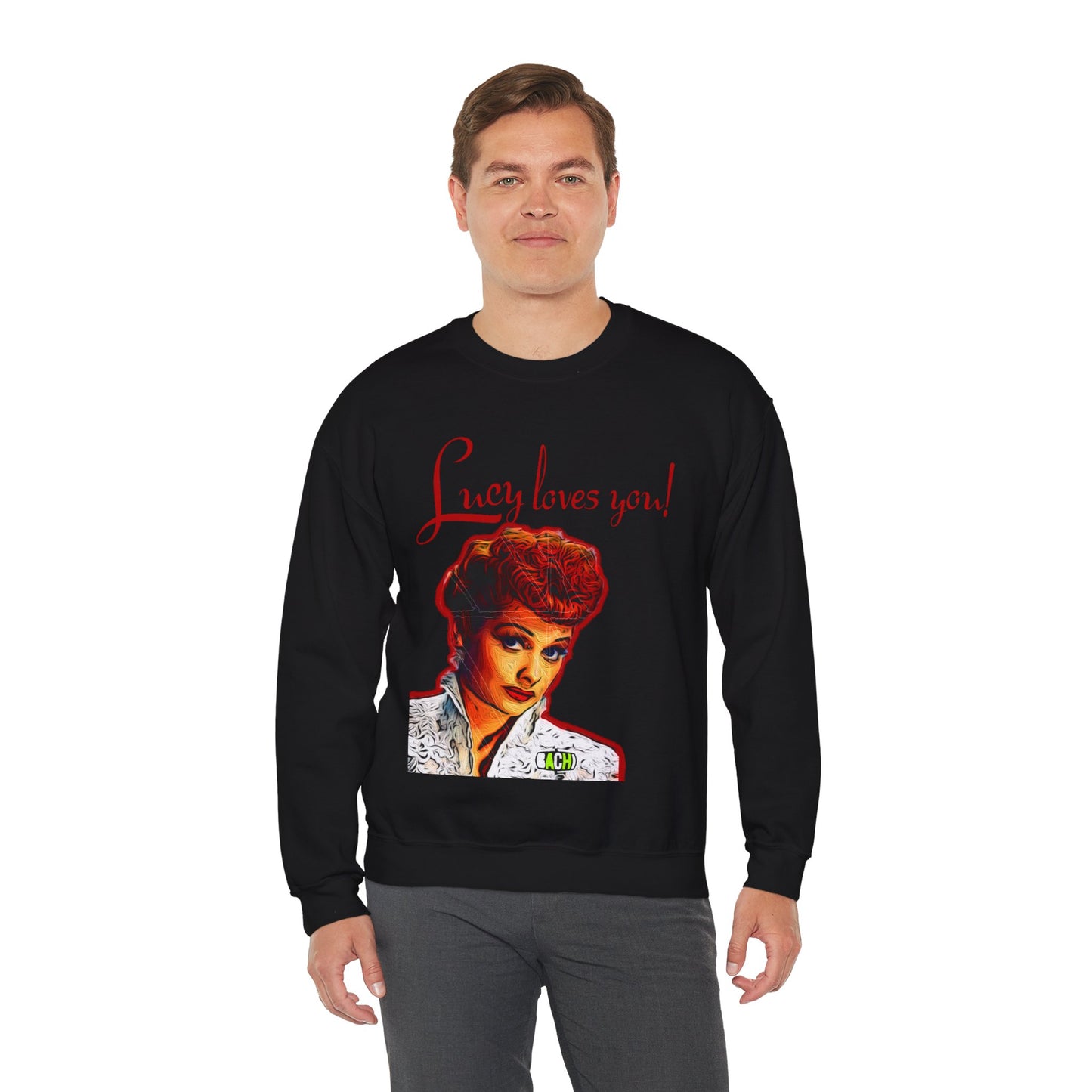 Unisex Sweatshirt Lucy Loves You