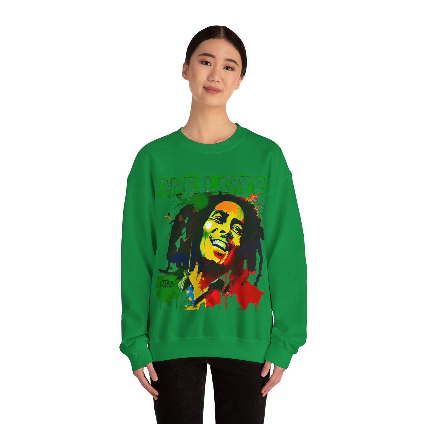 Unisex Sweatshirt Bob Marley One Love