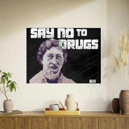 Photo Art Paper Posters Pablo Escobar