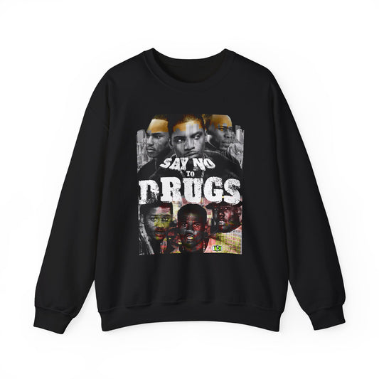 Unisex Crewneck Sweatshirt Paid in Full Say No To Drugs
