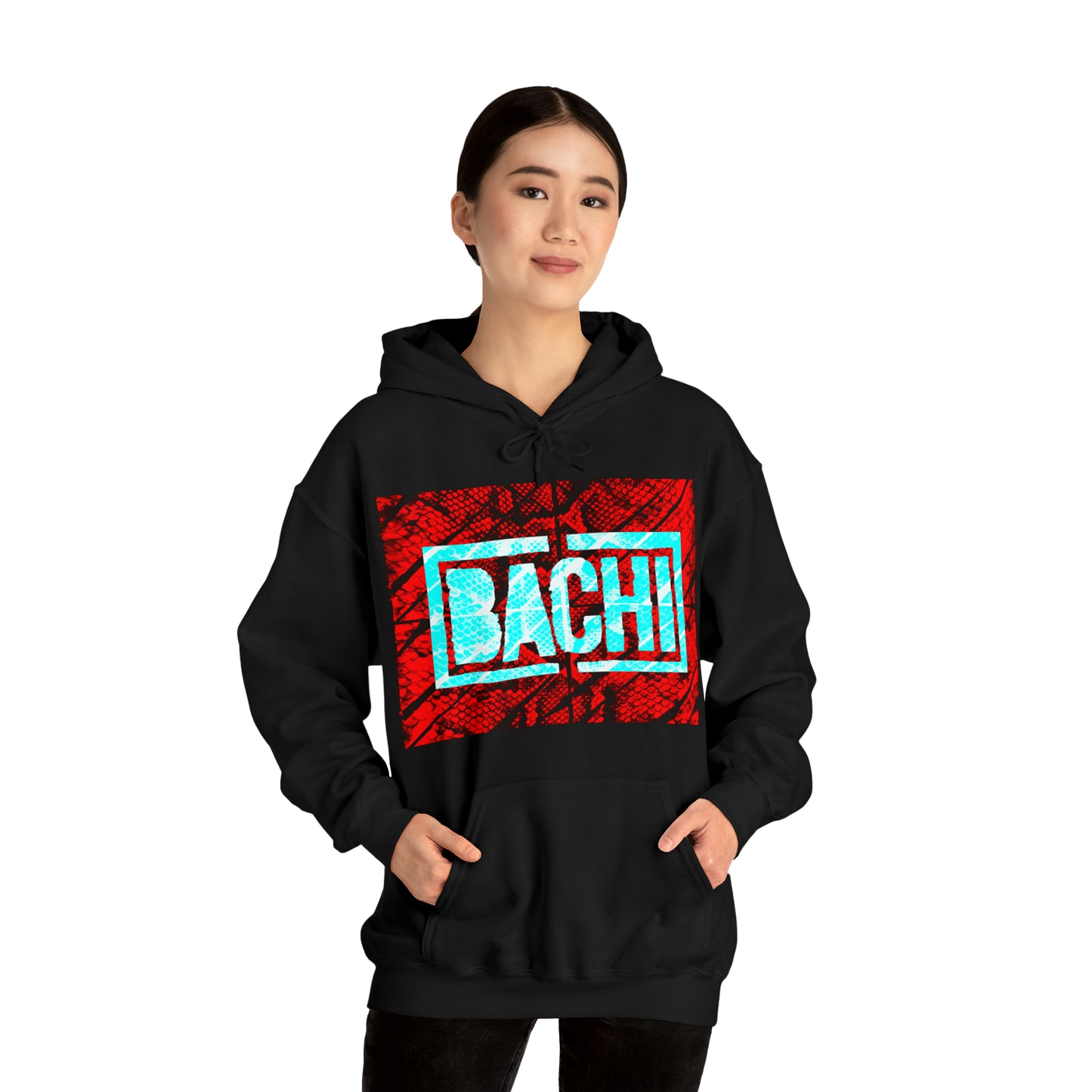 Unisex Sweatshirt Bachi Snake Skin Print