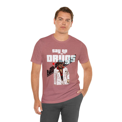 Unisex T-shirt Say No To Drugs Scarface 2