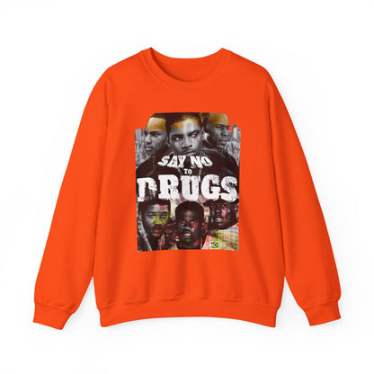 Unisex Crewneck Sweatshirt Paid in Full Say No To Drugs
