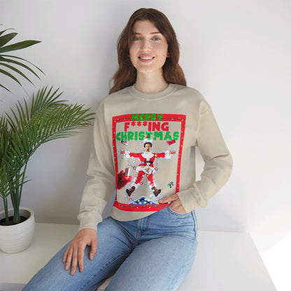 Unisex Sweatshirt Merry F***ing Christmas Chevy Chase