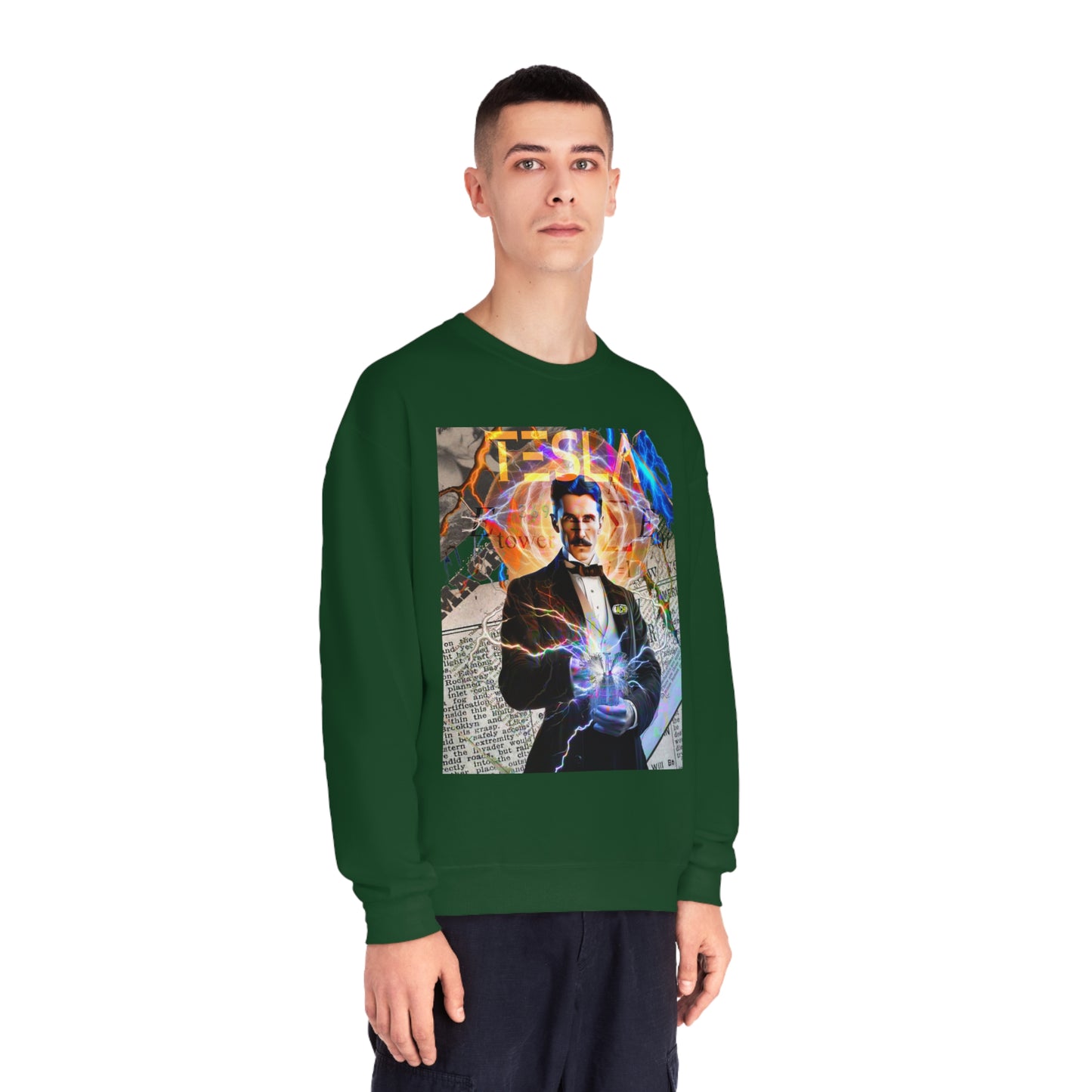 Unisex Sweatshirt Nikola Tesla Energy