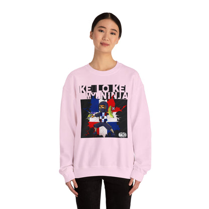 Unisex Sweatshirt Ke Lo Ke My Ninja Dominican