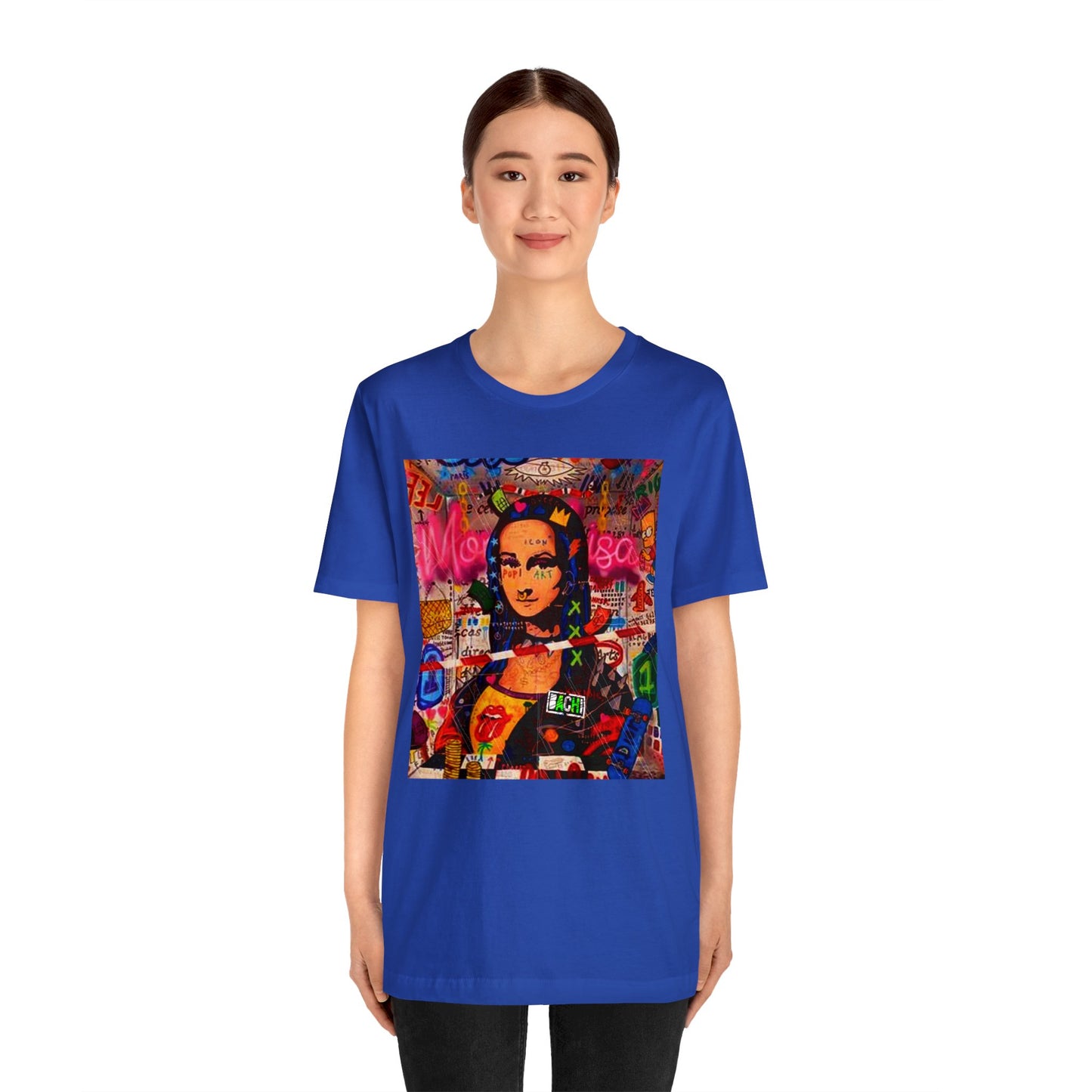 Unisex T-shirt Bachi Monalisa