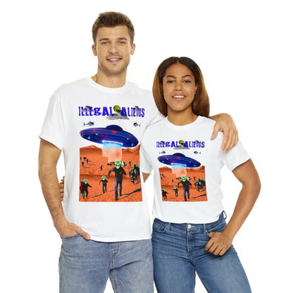 Unisex T-Shirt Illegal Aliens Alien Invasion