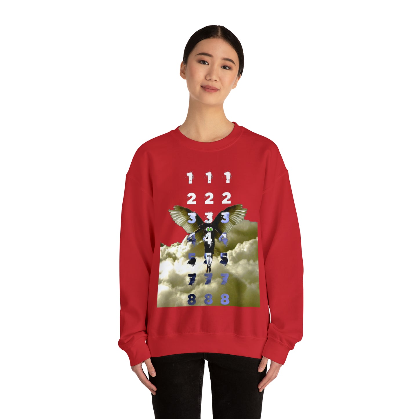 Unisex  Crewneck Sweatshirt Angel Numbers