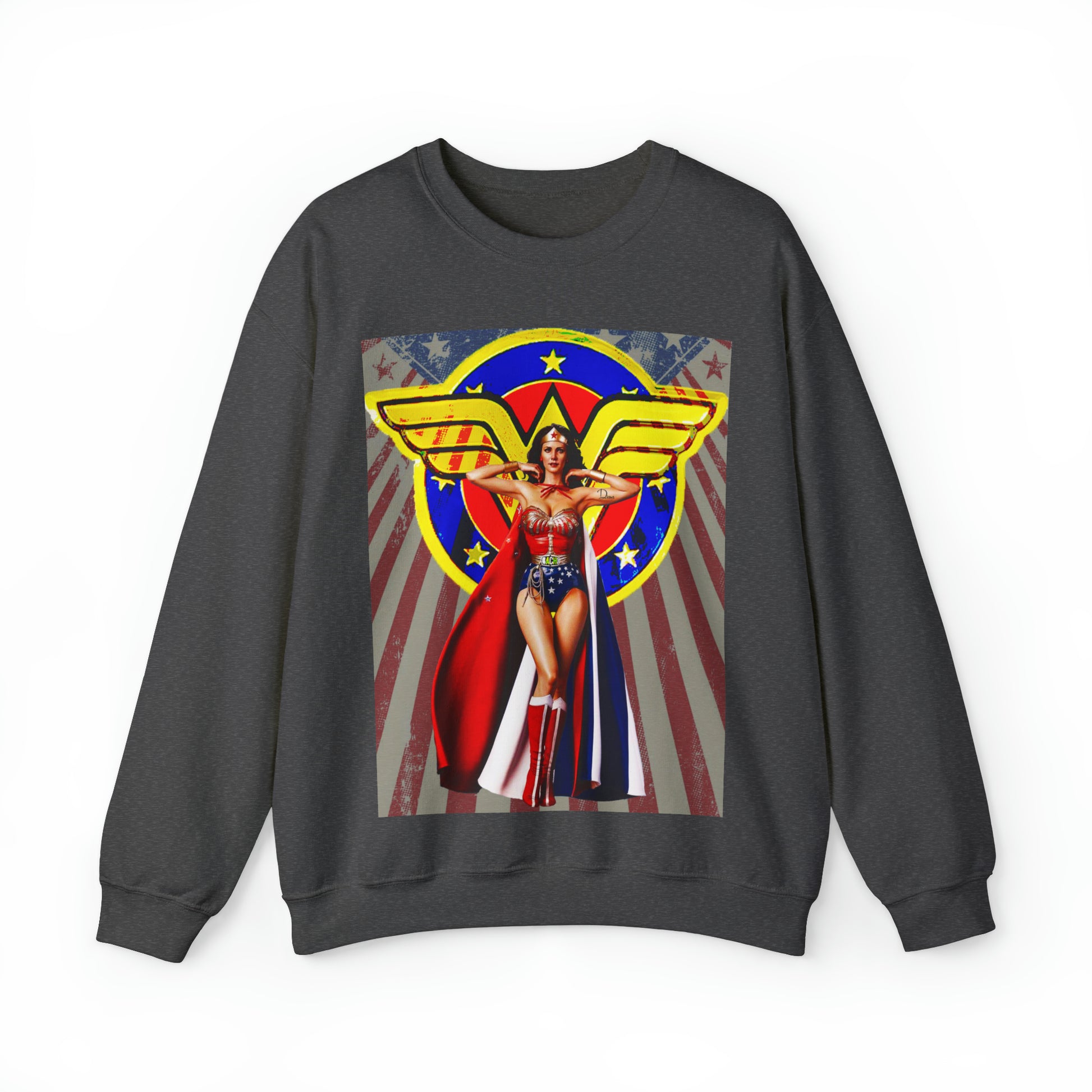 Unisex Crewneck Sweatshirt Wonder Woman Classic – Bachi Apparel