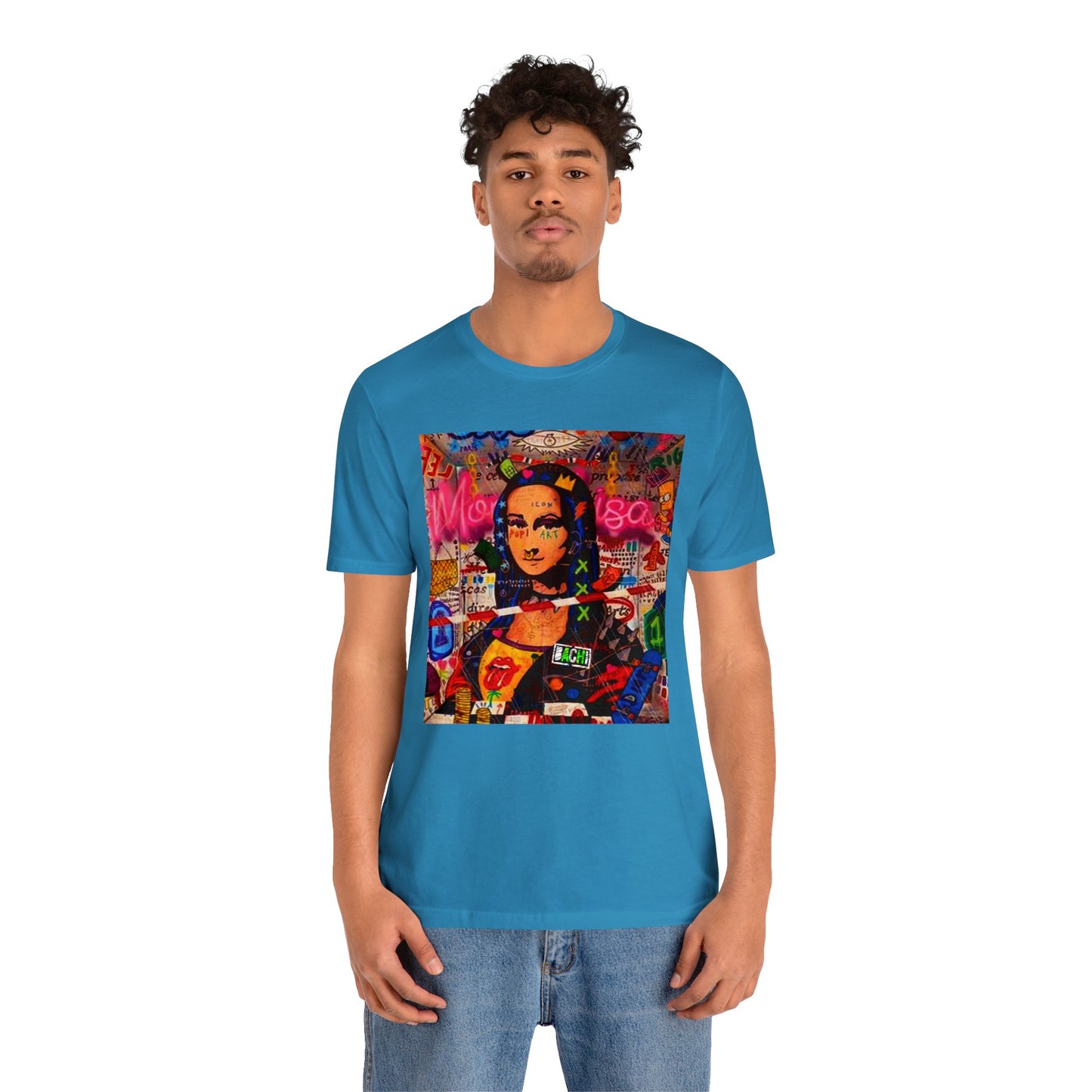 Unisex T-shirt Bachi Monalisa