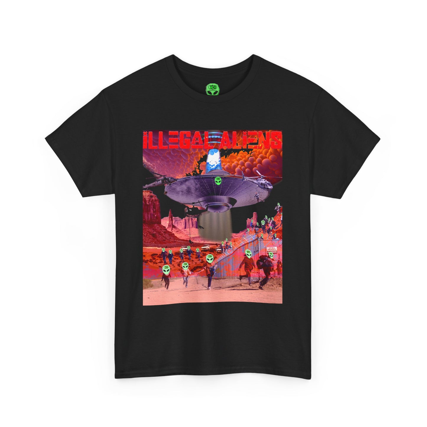 Unisex T-shirt illegal Aliens 2