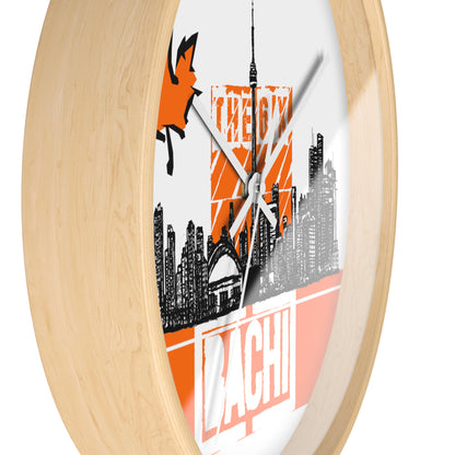 Wall clock Bachi 6ix Skyline